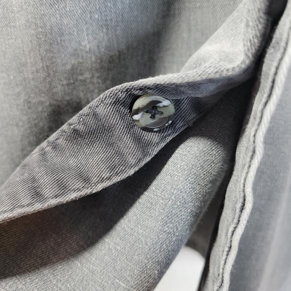 Mens Canadian Outdoors Heavy Long Sleeve Button front Shirt Fits Like an Xl - Picture 4 of 8